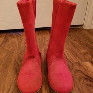 Gymboree Girl Red Boots